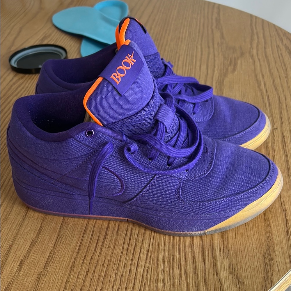 Purple and Orange Sneakers with original
Box!